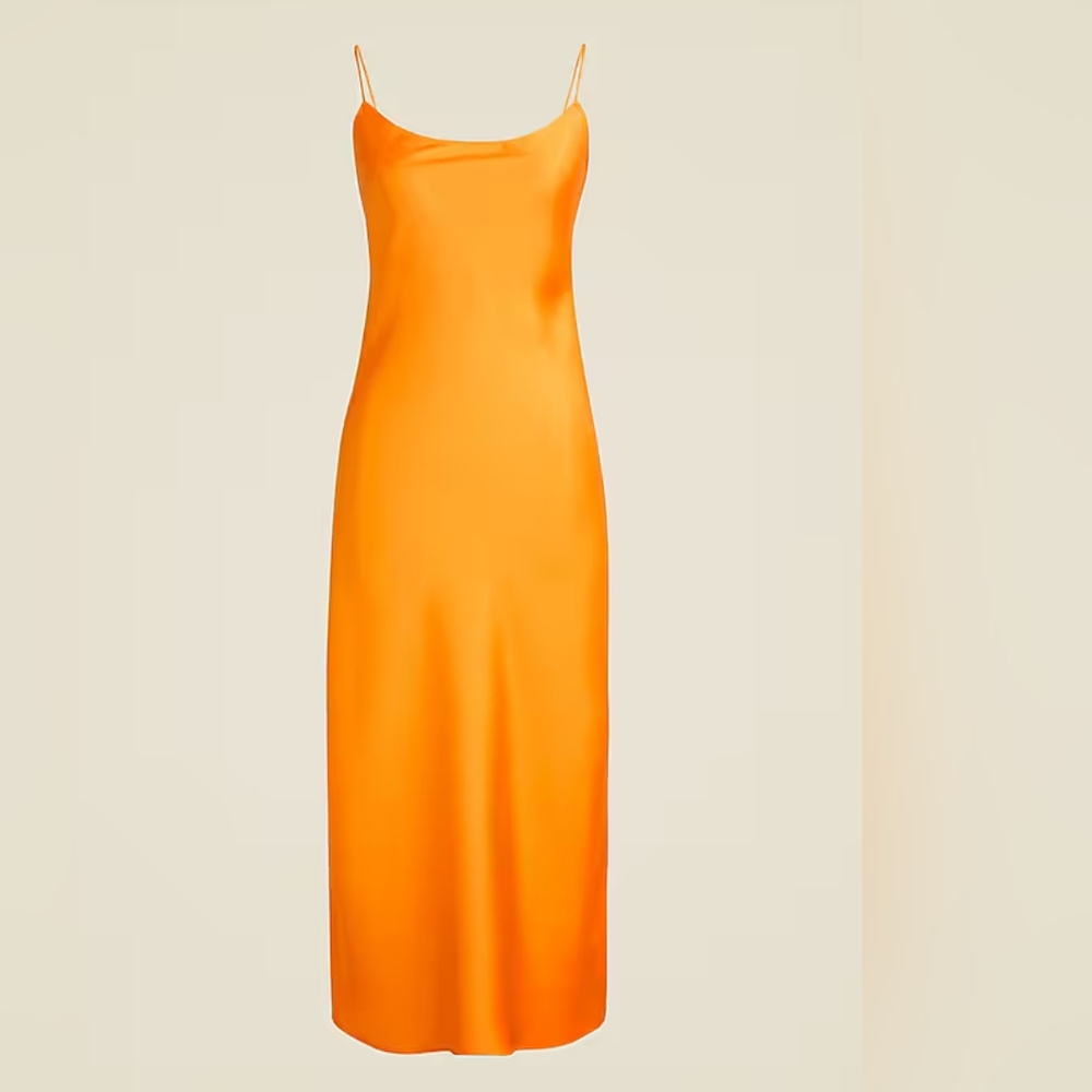 J. Crew Gwyneth slip dress in luster charmeuse, size 6